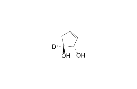 4-Deuterio-trans-3,4-dihydroxy-cyclopentene