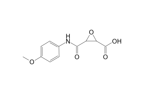 4-[N-(p-Methoxyphenyl)-(cis)-2,3-epoxysuccinamic] Acid
