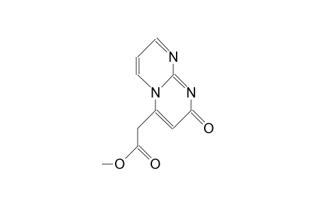 2-Oxo-2H-pyrimido(1,2-A)pyrimidin-4-ylacetic acid, methyl ester