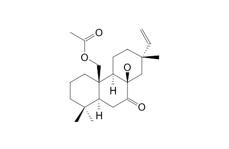 8.beta.-Hydroxy-20-acetoxy-15-isopimaren-7-one
