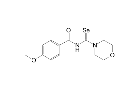 4-Methoxy-N-[(morpholin-4'-yl)selenocarbonyl]benzamide