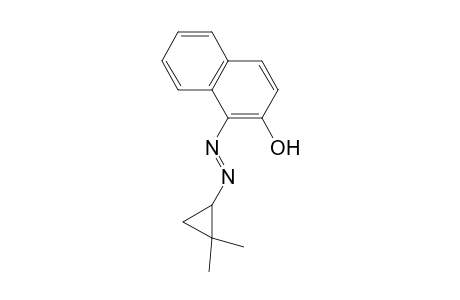 Naphthalen-2-ol, 1-(2,2-dimethylcyclopropylazo)-