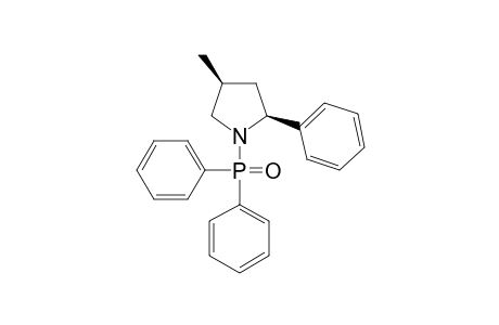 N-DIPHENYLPHOSPHINOYL-CIS-4-METHYL-2-PHENYLPYRROLIDINE
