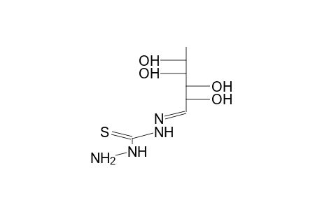 RHAMNOSE, THIOCARBONOHYDRAZONE (OPEN FORM)