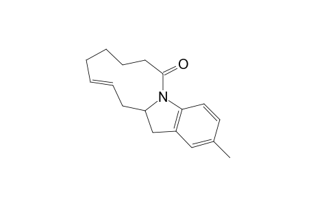 (E)-2-methyl-7,8,9,10,13a,14-hexahydroazecino[1,2-a]indol-6(13H)-one