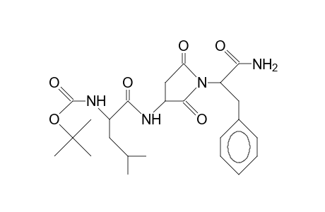 T-Butoxycarbonyl-leucyl-D-aminosuccinyl-phenylalanyl-amide
