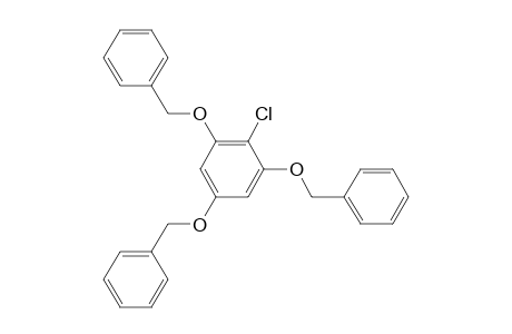 Benzene, 2-chloro-1,3,5-tris(phenylmethoxy)-