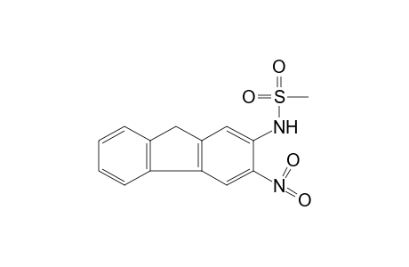 N-(3-NITROFLUOREN-2-YL)METHANESULFONAMIDE