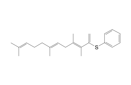 (6E)-3,4,7,11-Tetramethyl-2-phenylthio-1,3,6,10-dodecatetraene