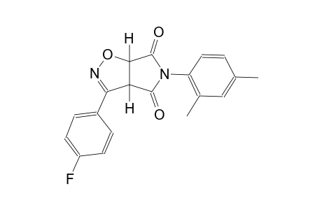 (3aR,6aS)-5-(2,4-dimethylphenyl)-3-(4-fluorophenyl)-3aH-pyrrolo[3,4-d]isoxazole-4,6(5H,6aH)-dione