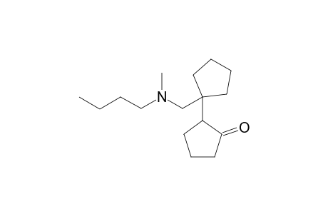 2-[1'-(N-Methyl-N-butylaminoethyl)cyclopentyl]cyclopentanone