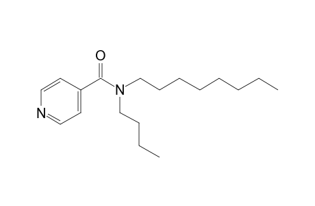 Isonicotinamide, N-butyl-N-octyl-