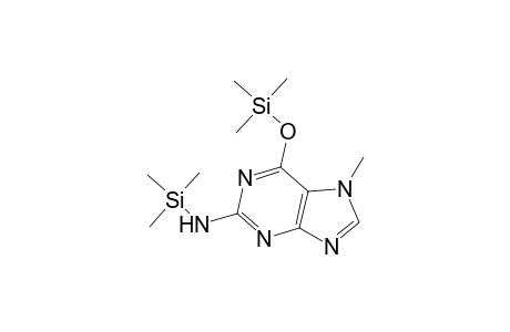 7H-Purin-2-amine, 7-methyl-N-(trimethylsilyl)-6-[(trimethylsilyl)oxy]-