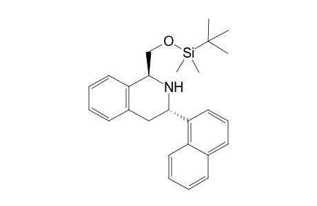 trans-(1S,3S)-3-[(tert-Butyldimethylsilyloxy)methyl]-1-naphthyl-1,2,3,4-tetrahydroisoquinoline