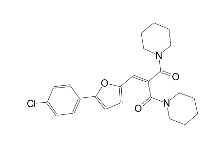 1-[3-[5-(4-chlorophenyl)-2-furyl]-2-(1-piperidinylcarbonyl)acryloyl]piperidine