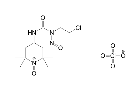 2,2,6,6-Tetramethyl-4-[N(2)-(2'-chloroethyl)-N(2)-nitrosoureido]-1-oxo-perhydropyridinium perchlorate