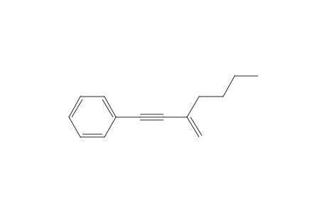Benzene, (3-methylene-1-heptynyl)-