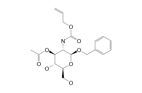 BENZYL-3-O-ACETYL-2-ALLYLOXYCARBONYLAMINO-2-DESOXY-BETA-D-GLUCOPYRANOSIDE