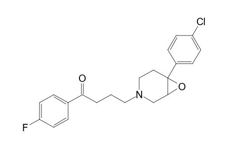4-[6-(4-chlorophenyl)-7-oxa-3-azabicyclo[4.1.0]heptan-3-yl]-1-(4-fluorophenyl)-1-butanone