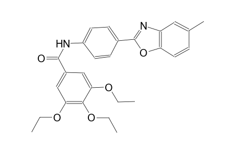 benzamide, 3,4,5-triethoxy-N-[4-(5-methyl-2-benzoxazolyl)phenyl]-