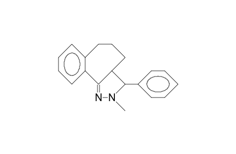 trans-2-Methyl-3-phenyl-2,3,3a,4,5,6-hexahydro-benzo(6,7)cyclohepta(1,2-C)pyrazole