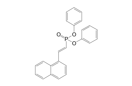 Diphenyl 2-(1-naphthyl)ethenylphosphonate