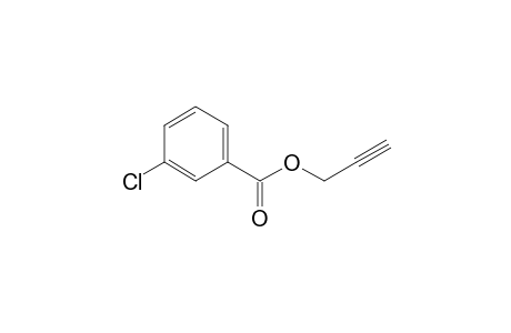 Benzoic acid, 3-chloro-, 2-propynyl ester