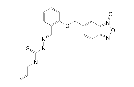 5-[2-(N(4)-ALLYLTHIOSEMICARBAZONO)-PHENYLOXYMETHYL]-BENZO-[1,2-C]-1,2,5-OXADIAZOLE-N-OXIDE