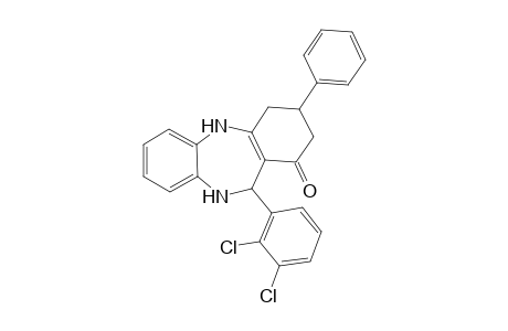11-(2,3-Dichlorophenyl)-3-phenyl-2,3,4,5,10,11-hexahydro-1H-dibenzo[b,e][1,4]diazepin-1-one