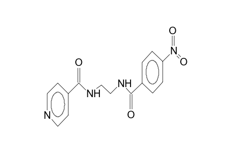 N-[2-(4-pyridylcarbamido)ethyl]-4-nitrobenzamide