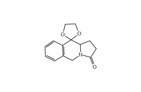 1,2,5,10a-tetrahydrospiro[1,3-dioxolane-2,10'-[10H]pyrrolo[1,2-b]isoquinolin]-3-one