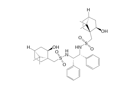 (1S,2R,4S,1'R,2'R,1''S,2"R,4"S)-N-{trans-2'-[2"-Hydroxy-7",7"-dimethylbicyclo[2.2.1]hept-1"-ylmethylsulfonamino]-1',2'-diphenylethyl}-2-hydroxy-7,7-dimethylbicyclo[2.2.1]hept-1-ylmethanesulfonamide