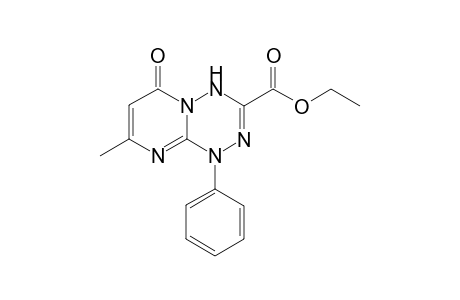 Ethyl 8-methyl-6-oxo-1-phenyl-4,6-dihydro-1H-pyrimido[1,2-b][1,2,4,5]tetrazine-3-carboxylate