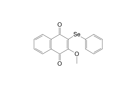 2-Phenylseleno-3-methoxy-1,4-naphthoquinone