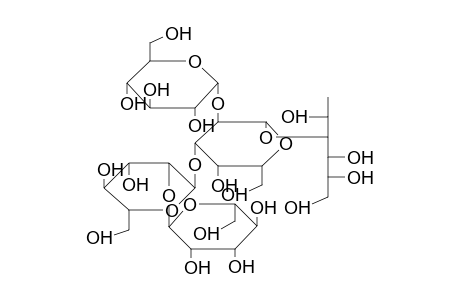 ALPHA-D-MANNOPYRANOSYL-(1->2)-ALPHA-D-MANNOPYRANOSYL-(1->3)-[ALPHA-D-GLUCOPYRANOSYL-(1->2)]-BETA-D-GALACTOPYRANOSYL-(1->4)-L-RHAMNOL