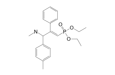 [(E)-3-diethoxyphosphoryl-1-(4-methylphenyl)-2-phenyl-prop-2-enyl]-methyl-amine