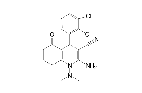 2-Amino-4-(2,3-dichlorophenyl)-1-(dimethylamino)-5-keto-4,6,7,8-tetrahydroquinoline-3-carbonitrile