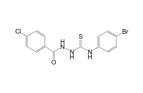 N-(4-bromophenyl)-2-(4-chlorobenzoyl)hydrazinecarbothioamide