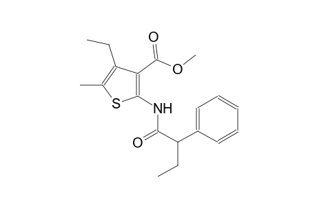 methyl 4-ethyl-5-methyl-2-[(2-phenylbutanoyl)amino]-3-thiophenecarboxylate