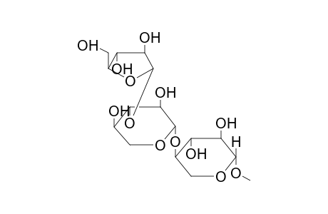 METHYL-4-O-[3-O-(ALPHA-L-ARABINOFURANOSYL)-BETA-D-XYLOPYRANOSYL]-BETA-D-XYLOPYRANOSIDE