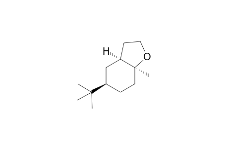 (3aS,5R,7aS)-5-(tert-Butyl)octahydro-7a-methyl-1-benzofuran