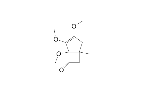 5-Methyl-1,2,3-trimethoxybicyclo[3.2.0]hept-2-en-7-one
