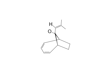 9-ENDO-HYDROXY-9-EXO-(2'-METHYLPROPENYL)-BICYCLO-[4.2.1]-NONA-2,4-DIENE