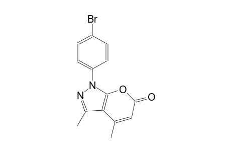 1-(4-Bromophenyl)-3,4-dimethylpyrano[2,3-c]pyrazol-6(1H)-one