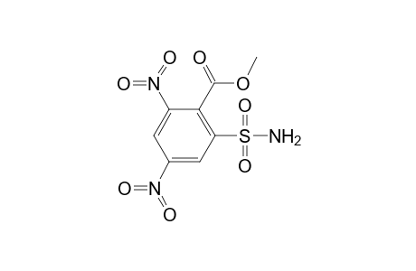 2,4-Dinitro-6-sulfamoyl-benzoic acid methyl ester