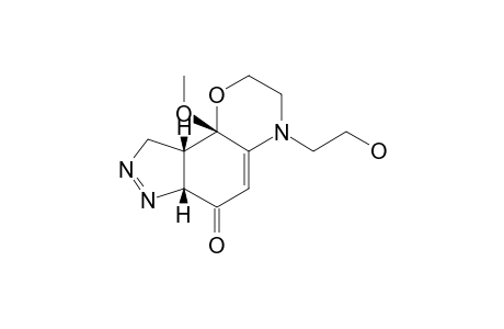 4-(2-HYDROXYETHYL)-9B-METHOXY-3,4,6A,9,9A,9B-HEXAHYDRO-PYRAZOLO-[3,4-H]-[1,4]-BENZOXAZIN-6(2H)-ONE