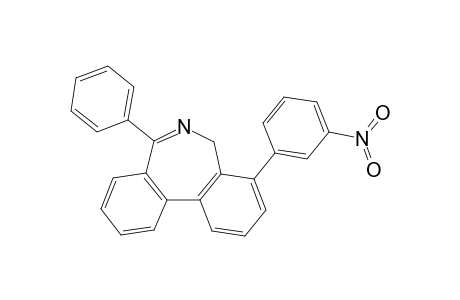 8-(3-Nitrophenyl)-5-phenyl-7H-dibenzo[c,e]azepin