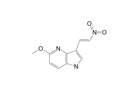 5-methoxy-3-[(E)-2-nitroethenyl]-1H-pyrrolo[3,2-b]pyridine