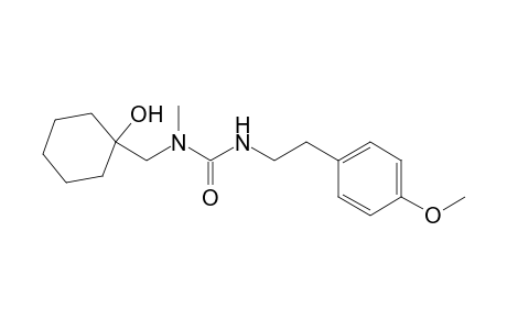N-[(1-Hydroxycyclohexyl)methyl]-N'-[2-(4-methoxyphenyl)ethyl]-N-methylurea