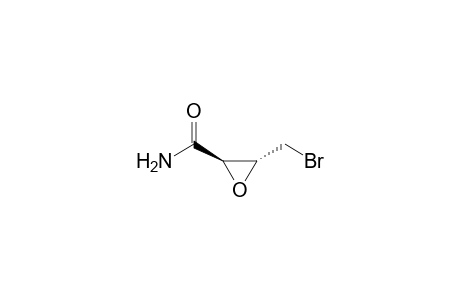 (2R,3R)-3-(bromomethyl)-2-oxiranecarboxamide